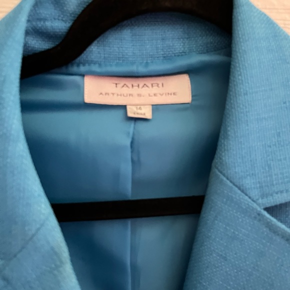 Vintage Tahari Suit Blazer Jacket 14 - Picture 5 of 16